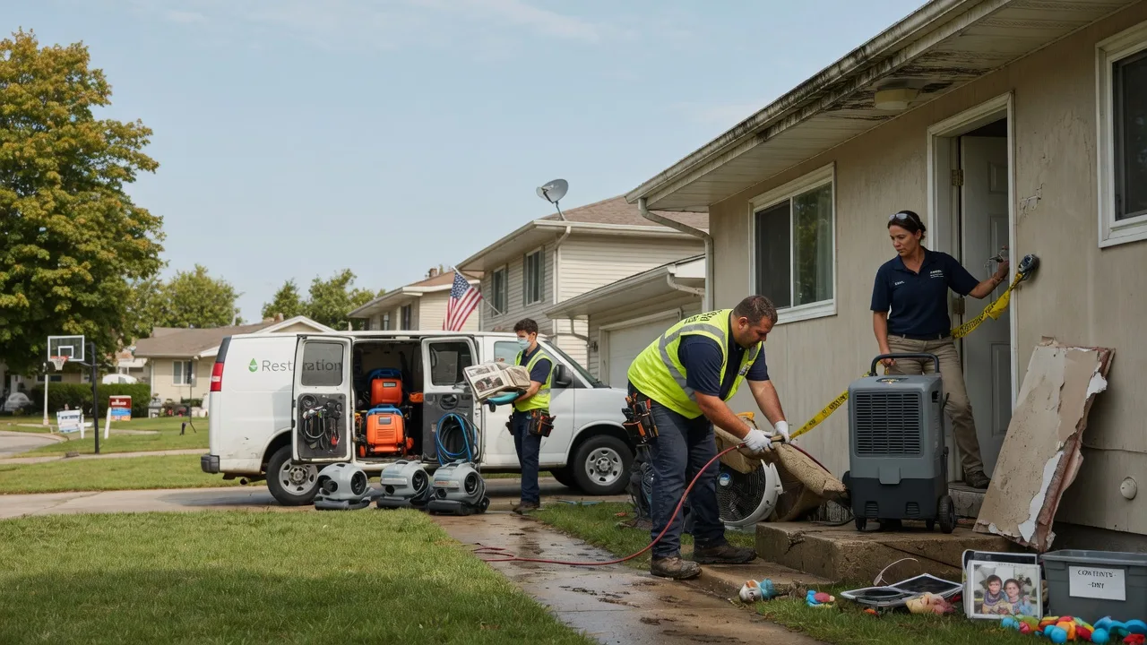 Water Damage Restoration in Weston, MI near me